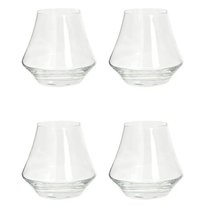 SET VERRES WHISKY X4 29cl