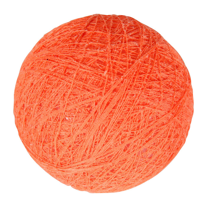 BOULE BOLETTE ORANGE 6CM