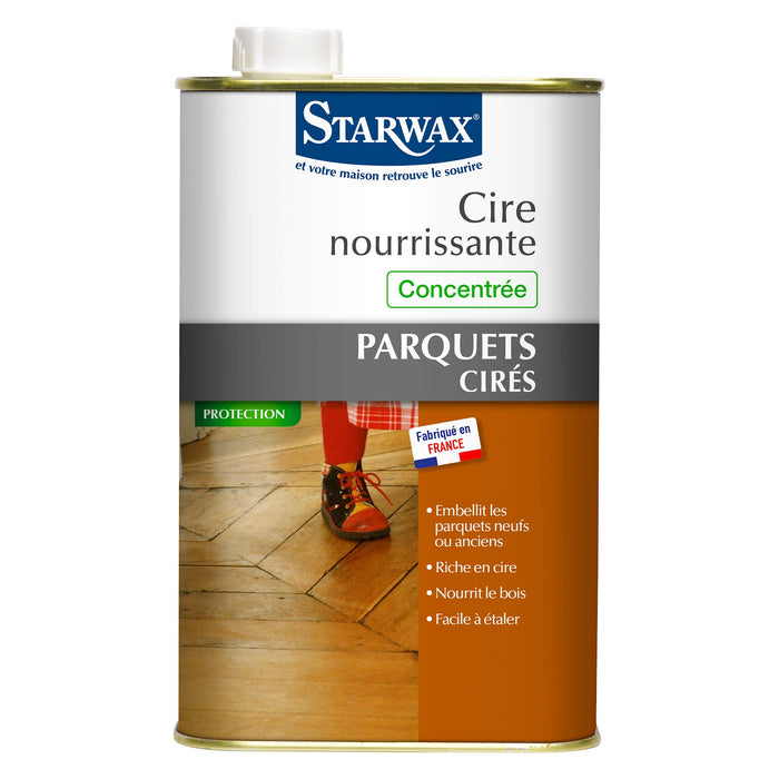 CIRE POUR PARQUETS CIRÉS 1L STARWAX