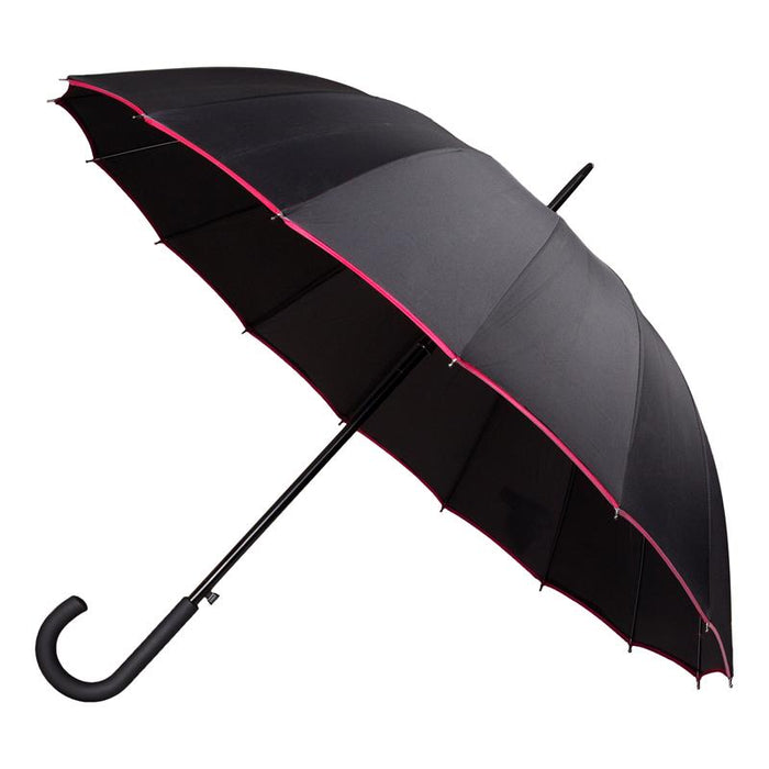 PARAPLUIE 1M ULTRA-RESISTANT NOIR/ROSE