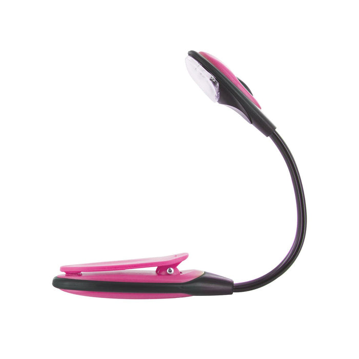 LAMPE DE LECTURE PINCE FUSHIA