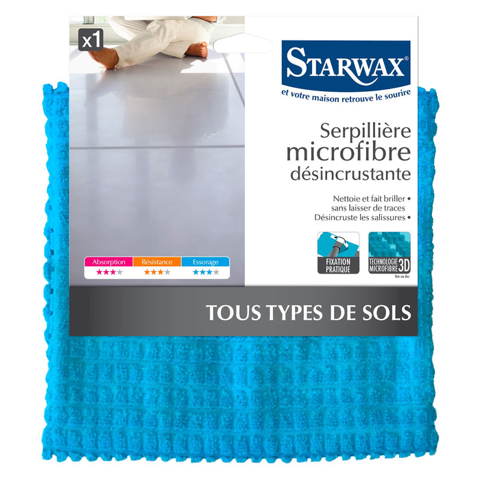 SERPILLERE MICROFIBRE 3D BLEU STARWAX