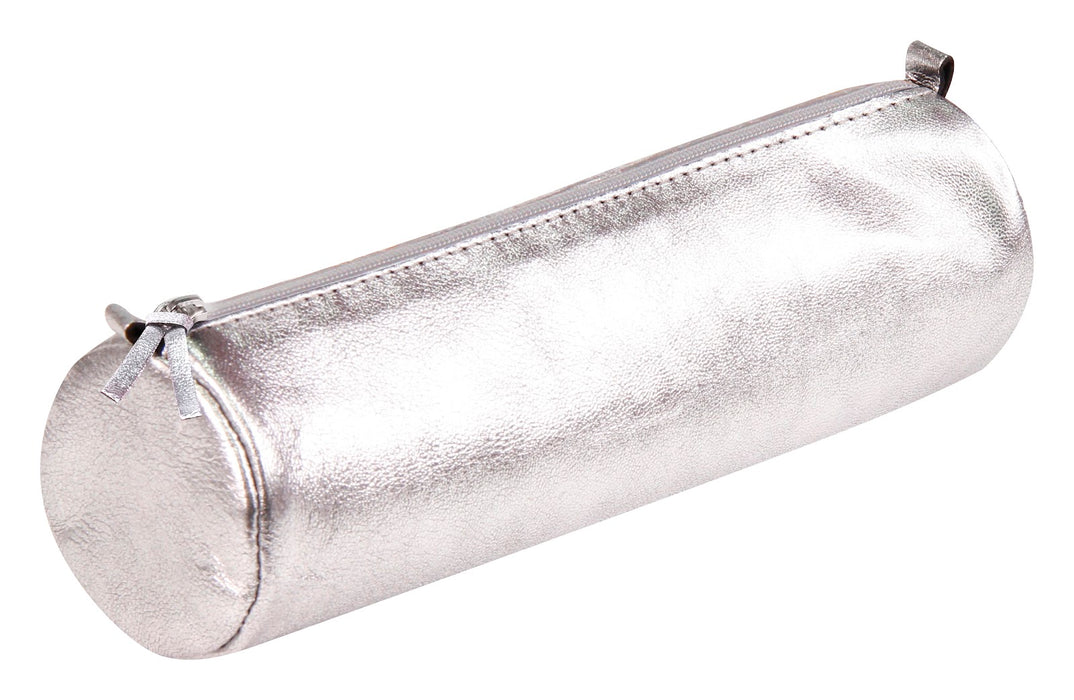 TROUSSE CUIR ARGENTÉE 5.5X22