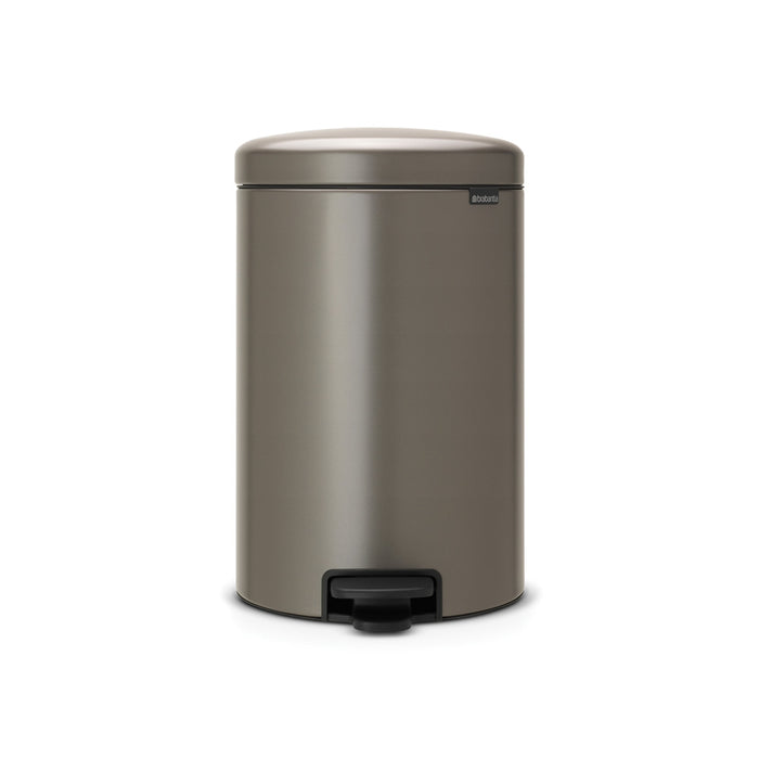 POUBELLE À PÉDALE BRABANTIA NEWICON PLATINIUM 20L