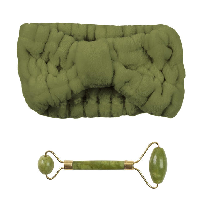 COFFRET MASSEUR JADE BANDEAU VERT