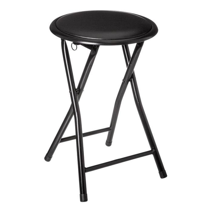 TABOURET PLIANT NOIR H45CM