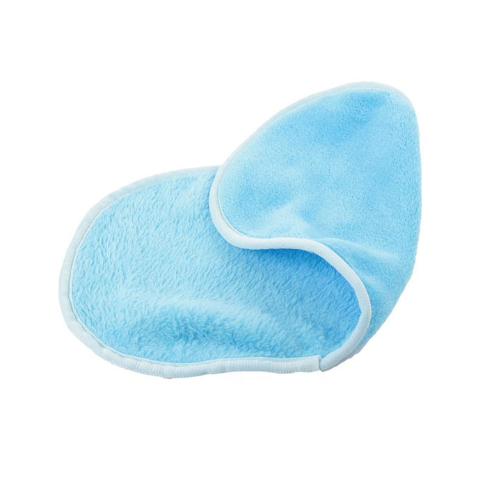 SERVIETTE MICROFIBRE DÉMAQUILLANTE BLEUE
