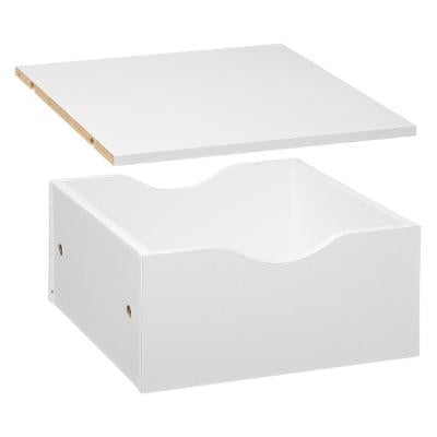 TIROIR + ÉTAGÈRE POUR MEUBLE MIX N'MODUL BLANC 31CM