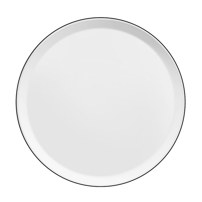 ASSIETTE PLATE YAKA NOIR