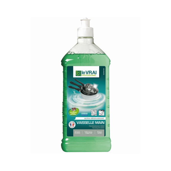 LIQUIDE VAISSELLE ULTRA DÉGRAISSANT 1L