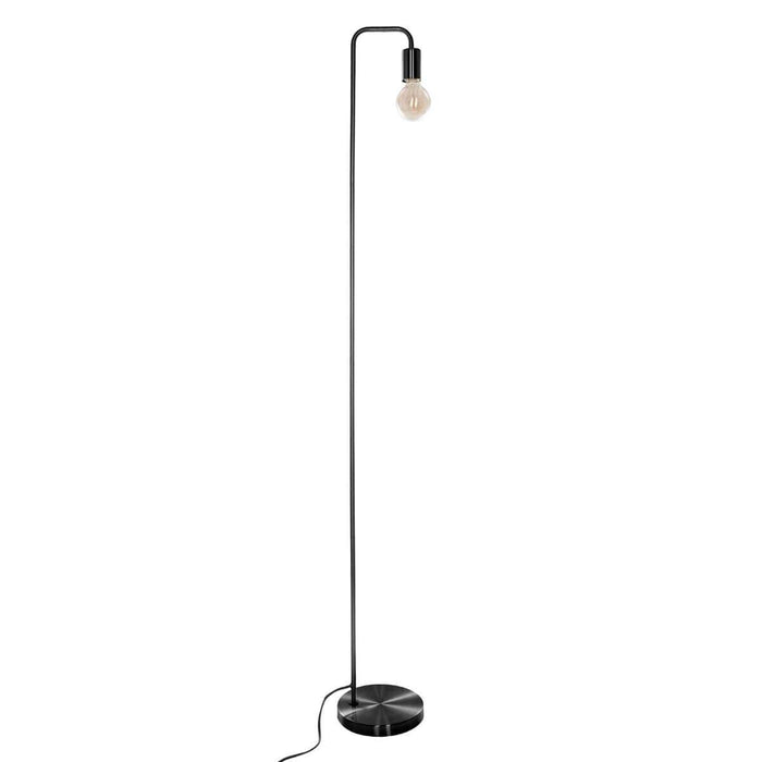 LAMPADAIRE DROIT MÉTAL KELI NOIR 1.50M