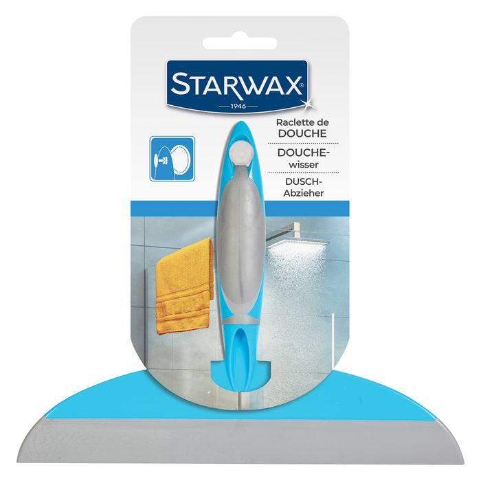 RACLETTE DE DOUCHE GRIS / BLEU STARWAX