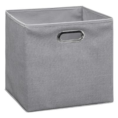 BOITE DE RANGEMENT CHINE GRIS CLAIR 31X31