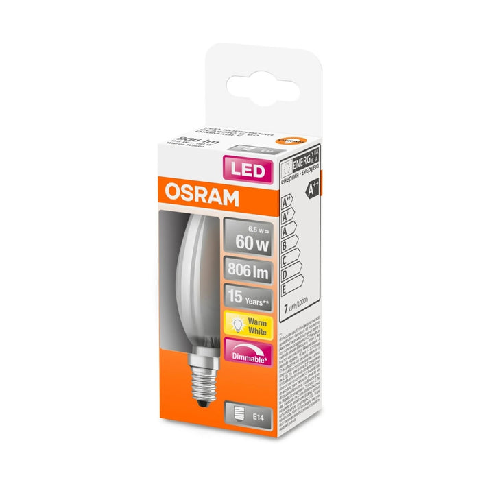 FLAMME LED 6W E14 DEPOLI CHAUD OPAQUE