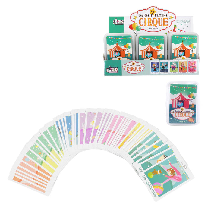 JEU 7 FAMILLES CIRQUE