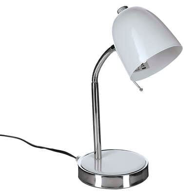 LAMPE ARC MÉTAL IZAN BLANC 35.5CM