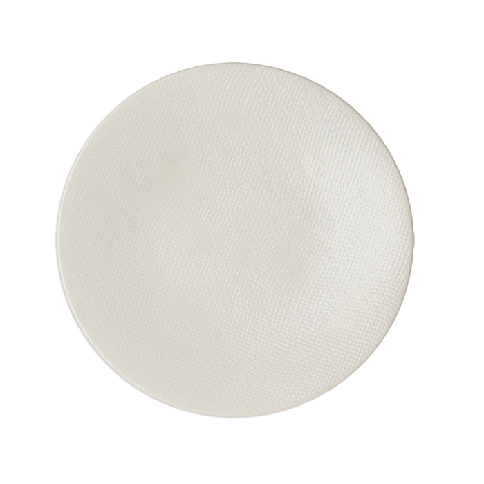 ASSIETTE PLATE VESUVIO BLANC 27CM