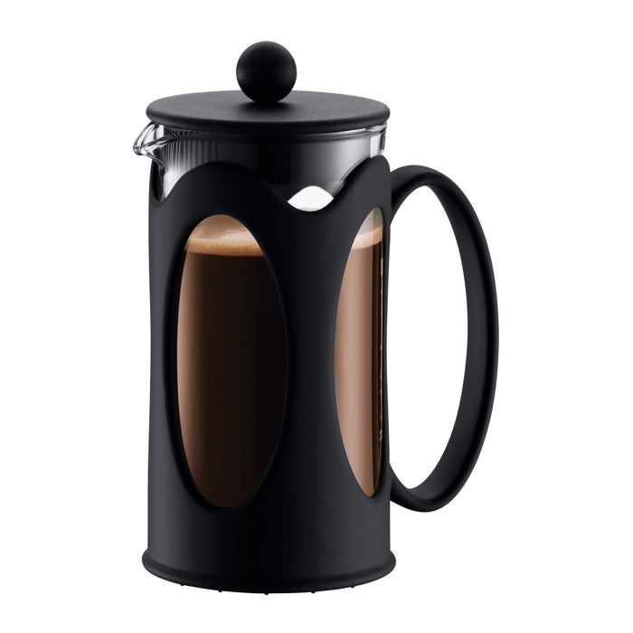 CAFETIÈRE À PISTON NOIRE 0.35L