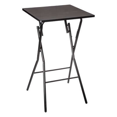 TABLE DE BAR PLIANTE 60X60 NOIR