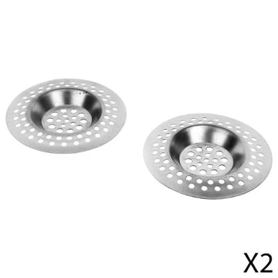 LOT DE 2 GRILLES D'ÉVIER 7CM