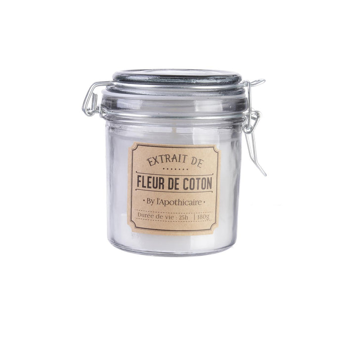 BOUGIE APOTHICAIRE SENTEUR FLEUR DE COTON 11X10