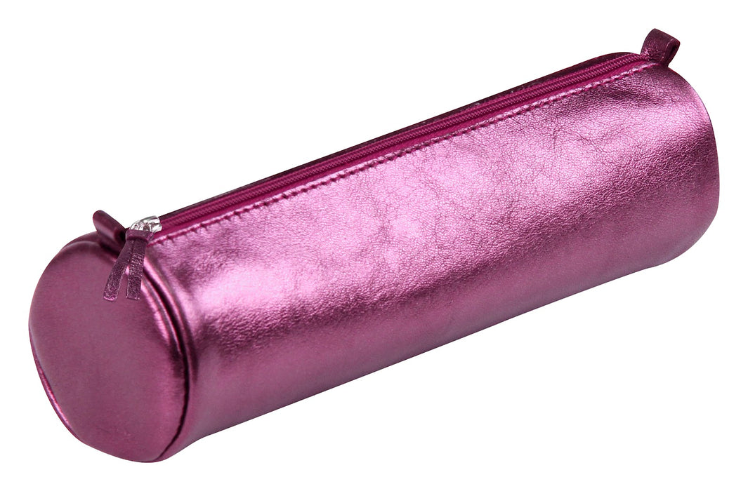 TROUSSE CUIR VIOLETTE 5.5X22