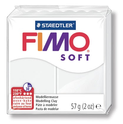 PATE FIMO SOFT BLANCHE 57G