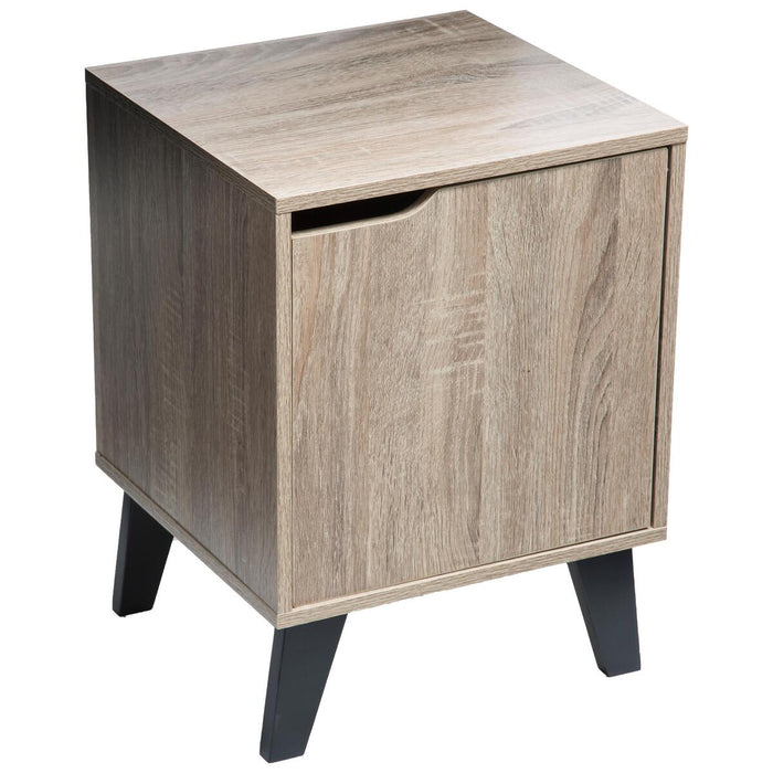 TABLE DE CHEVET MIX NATUREL 34.5X32X47