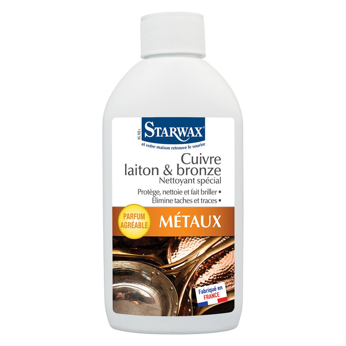 NETTOYANT SPECIAL METAUX CUIVRE 250ML STARWAX