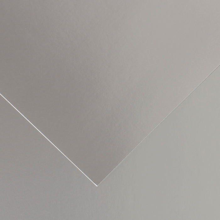 PAPIER COULEUR VIVALDI ARGENT 50X65 280G