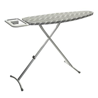 TABLE À REPASSER GRISE/BLANCHE 140X39