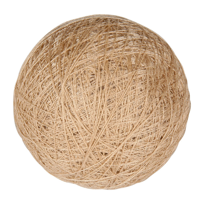 BOULE BOLETTE TAUPE 6CM