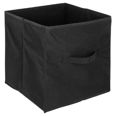 BOITE DE RANGEMENT NOIRE 31X31