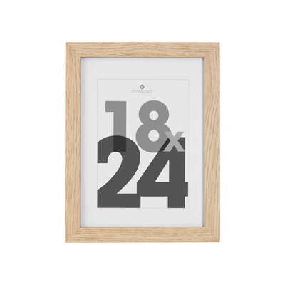 CADRE PHOTO NATUREL EVA 18X24