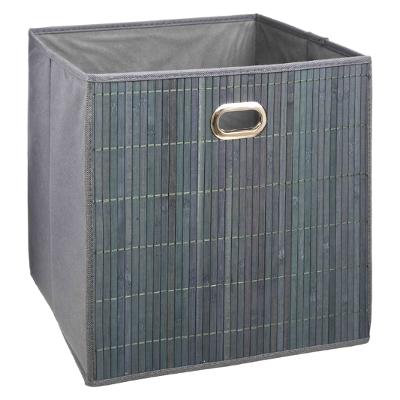 PANIER DE RANGEMENT GRIS 31X31