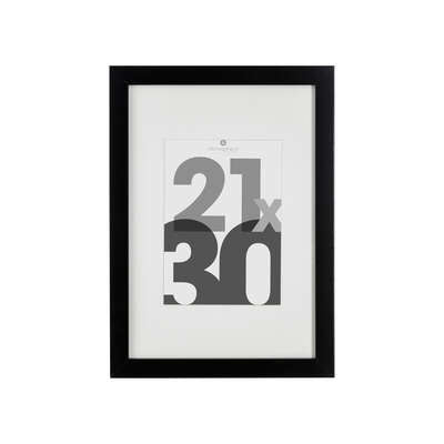 CADRE PHOTO NOIR EVA 21X30