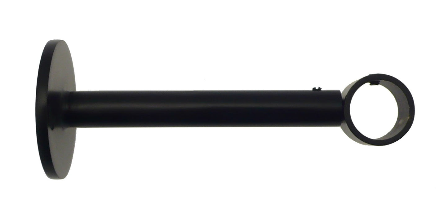 LOT DE 2 SUPPORTS NOIRS 135MM