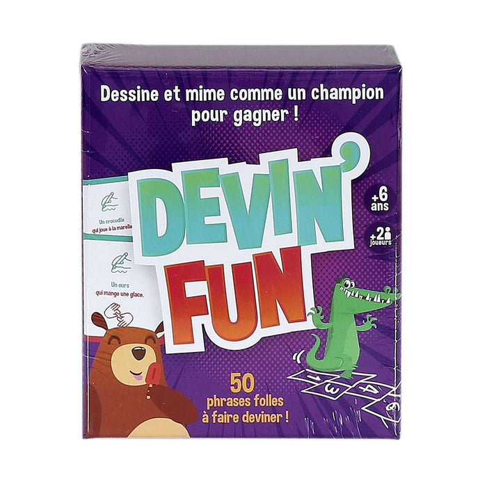 JEU DE CARTES DEVIN FUN