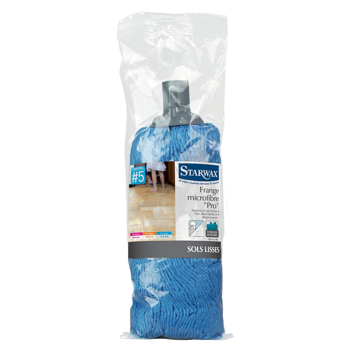 FRANGE DE RECHANGE MICROFIBRE PRO BLEUE STARWAX