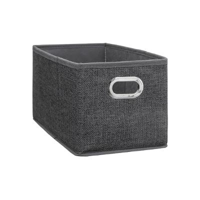 BOÎTE RANGEMENT CHINE GRIS FONCÉ 15X31