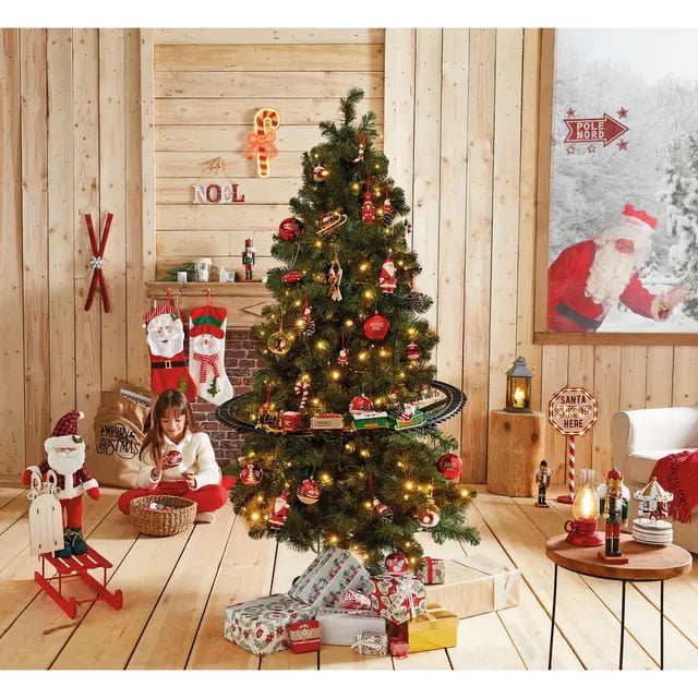 3 suspensions sucre d'orge - H 9 cm