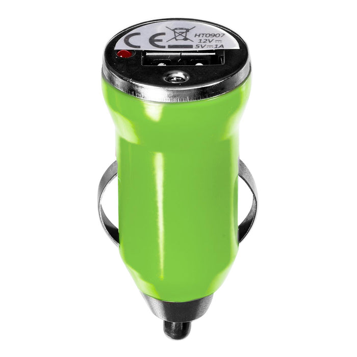 CHARGEUR USB ALLUME-CIGARE VERT