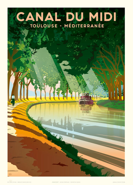 AFFICHE TOULOUSE EDITION FRICKER N° 506