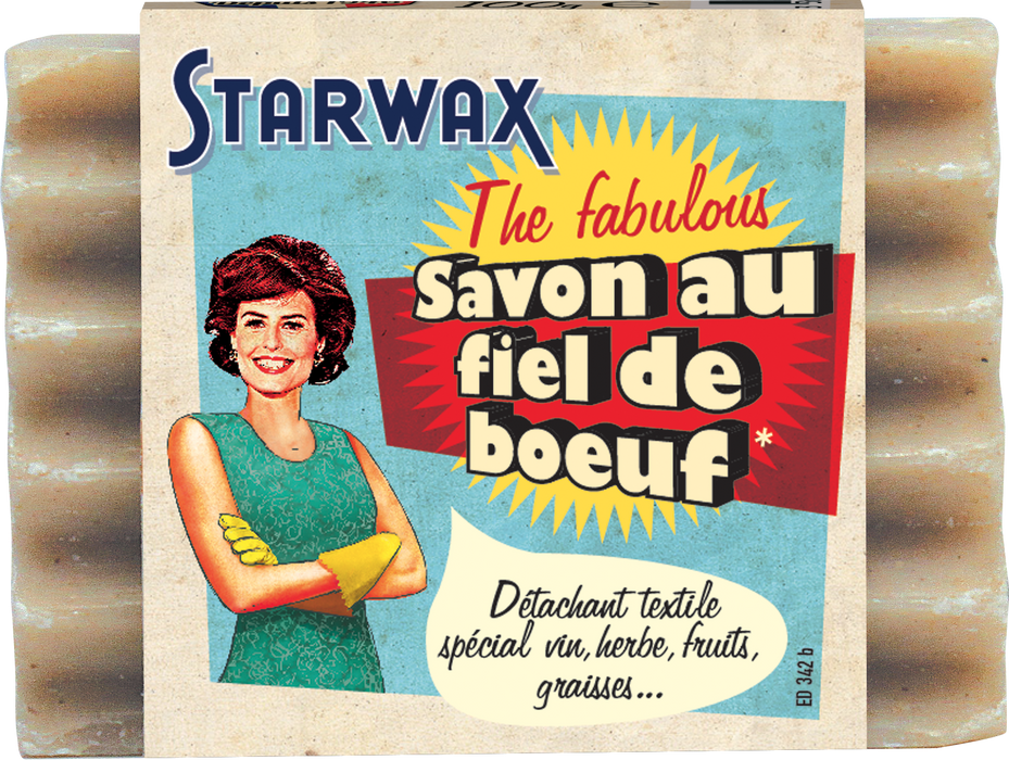 SAVON DETACHANT FIEL BOEUF STARWAX 100G
