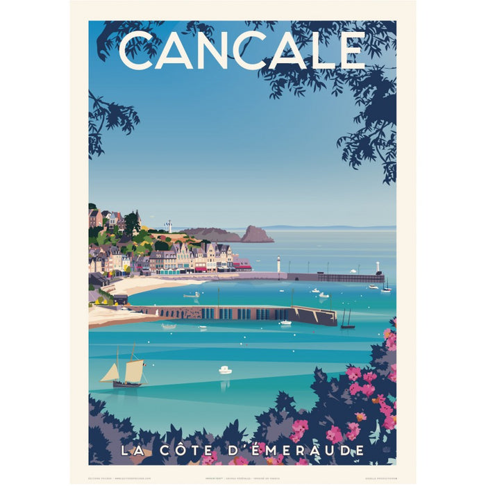 AFFICHE CANCALE N°813 ÉDITION FRICKER 50X70