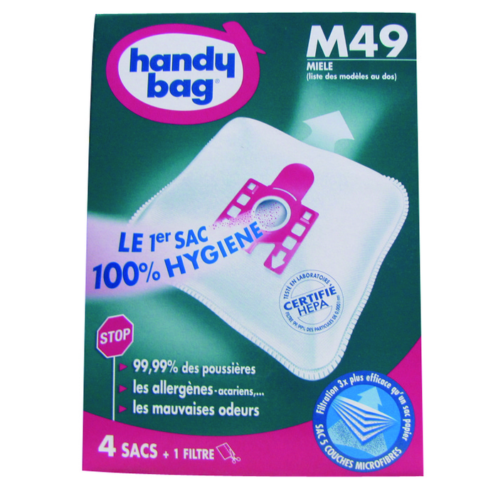 SAC ASPIRATEUR HANDY BAG M49 x4