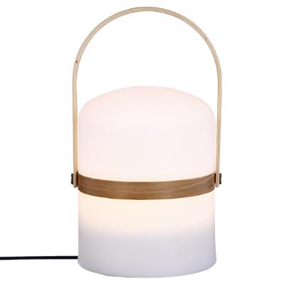 LAMPE BLANCHE OUTDOOR + ANSE 26.5CM
