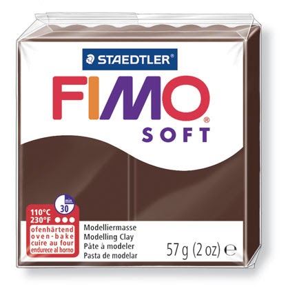 PATE FIMO SOFT CHOCOLAT 57G