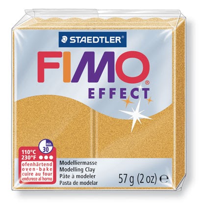 PATE FIMO EFFECT OR MÉTALLIQUE 57G